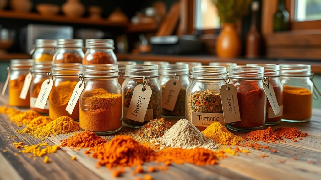 homemade curry powder storage