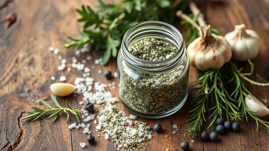 homemade herb garlic blend