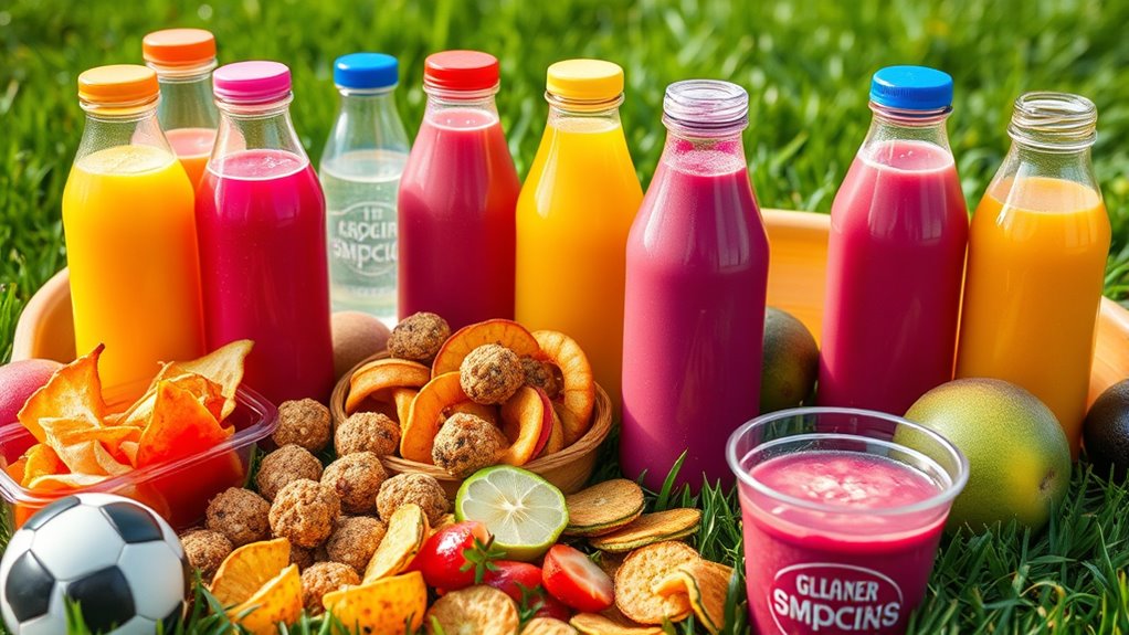 hydrating smoothies with electrolytes