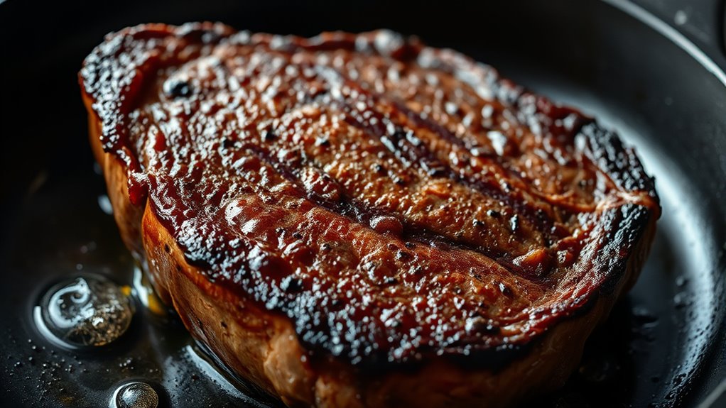 indoor steakhouse crust achieved