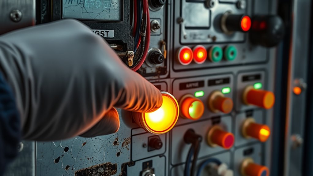 inspect for visible damage