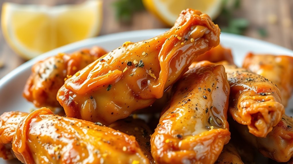 lemon zest garlic honey