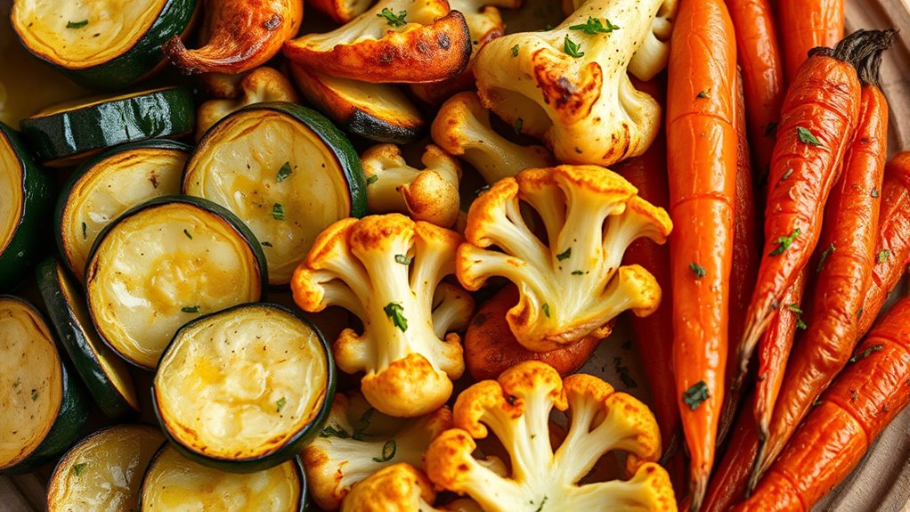 low oxalate roasted vegetable options
