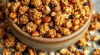 low sugar homemade granola