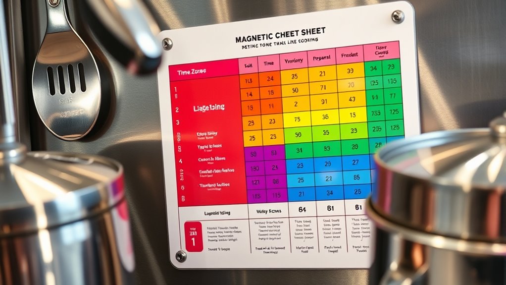 magnetic charts for hospitality