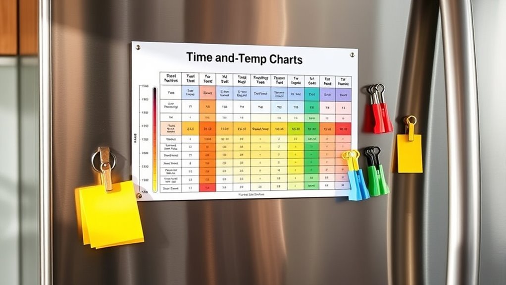 magnetic cheat sheets organization