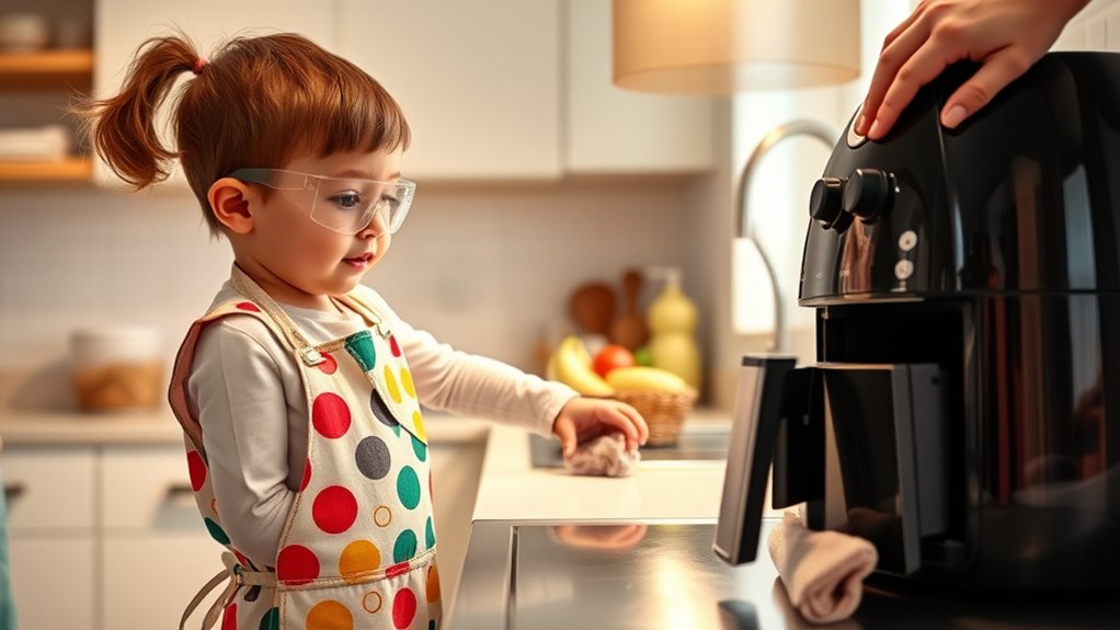 maintain clean safe kitchen