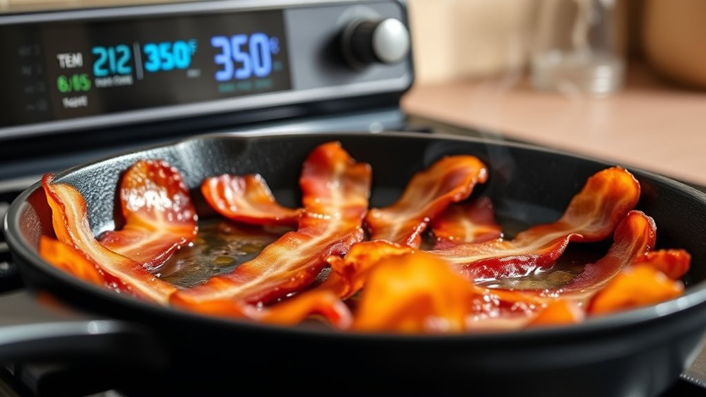 maintain consistent cooking temperatures