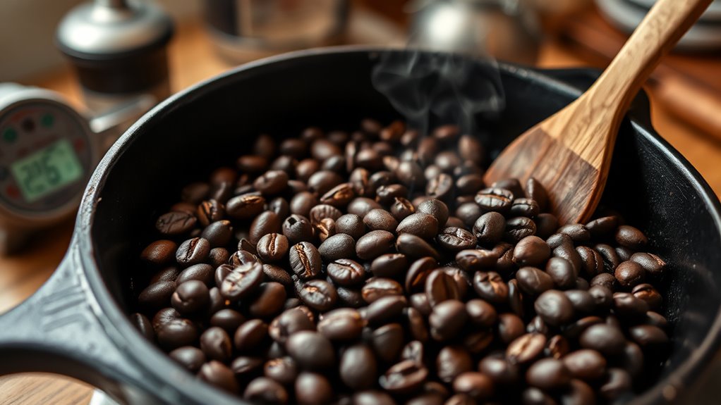 maintain consistent roasting process