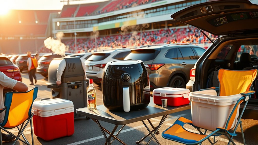 maintain food safety outdoors