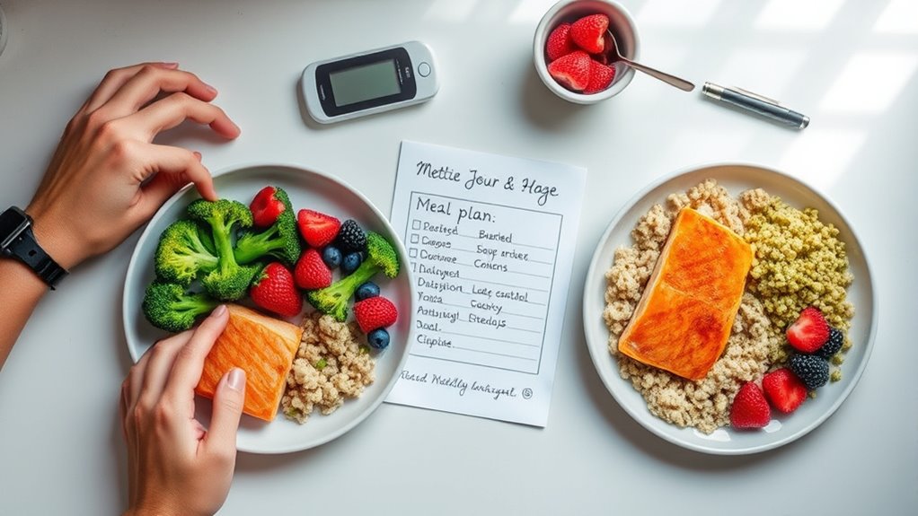 managing diet and blood sugar