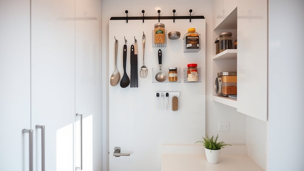 maximize vertical kitchen storage