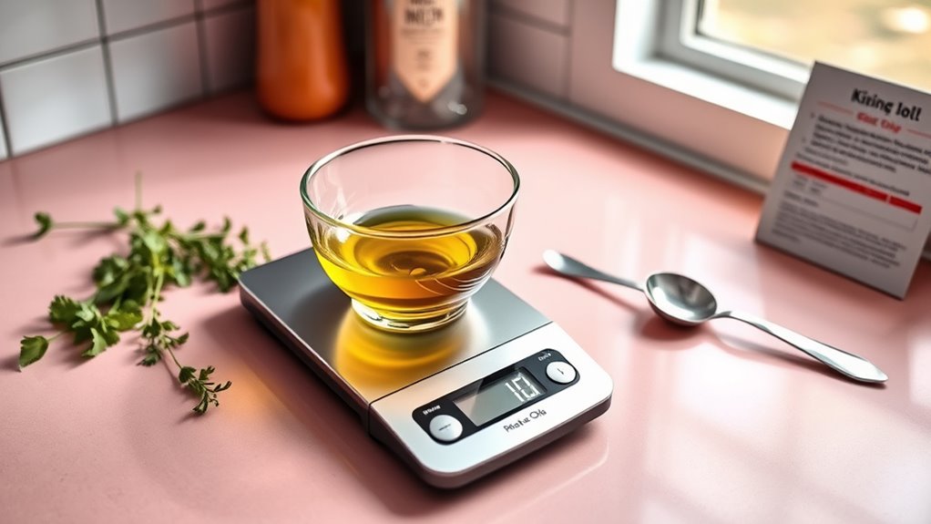 mindful oil use reduces calories