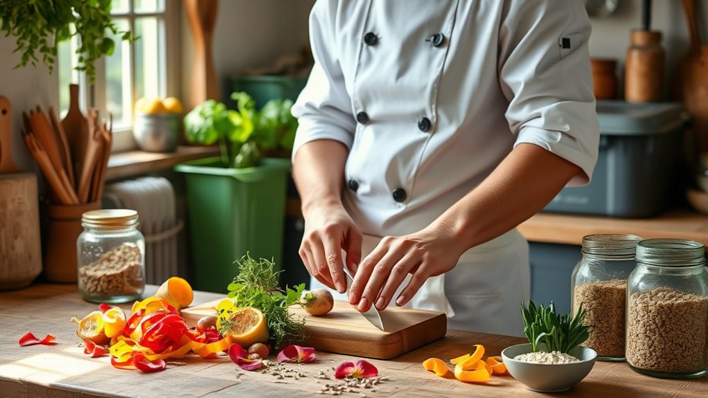 minimize waste through cooking