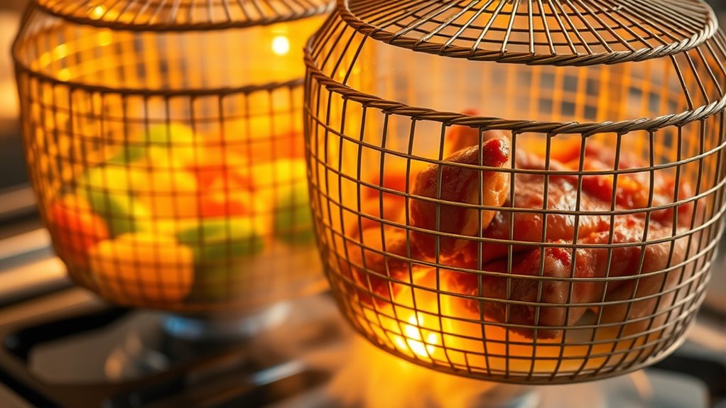 monitor food as it cooks