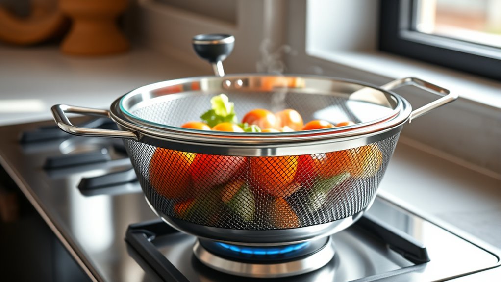 monitor food visually without opening