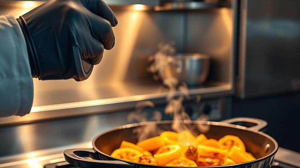 monitor oven temperature regularly