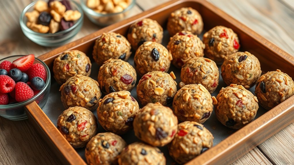 nutritious portable customizable energy bites