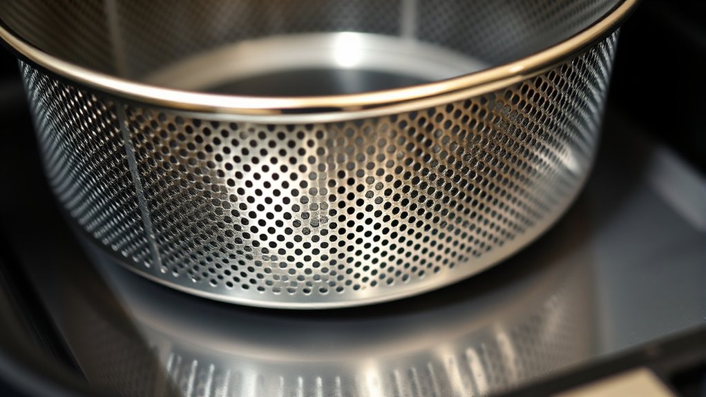 optimal air fryer basket design