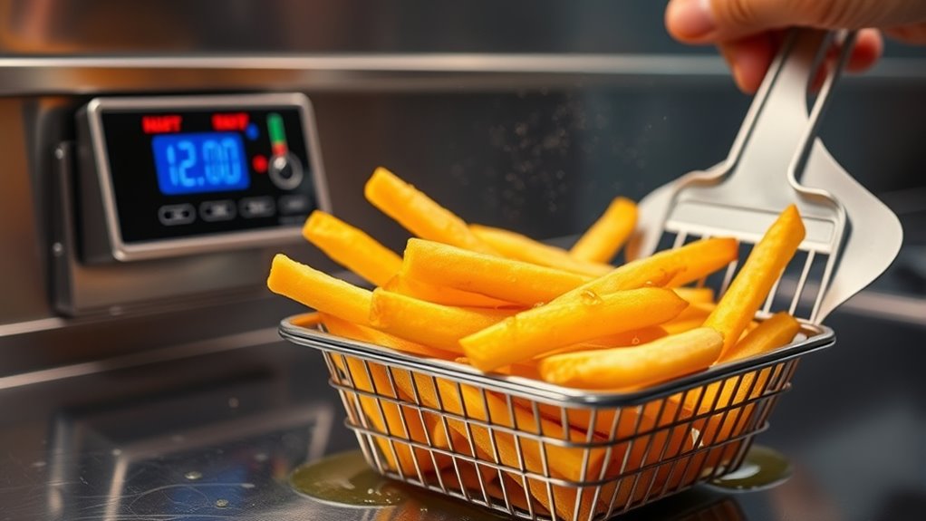 optimal frozen fry frying
