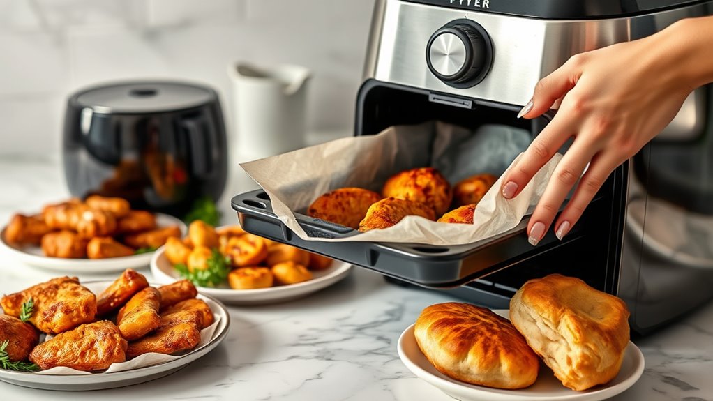oven to air fryer conversion
