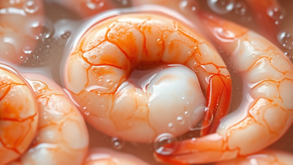 perfectly boiled juicy shrimp