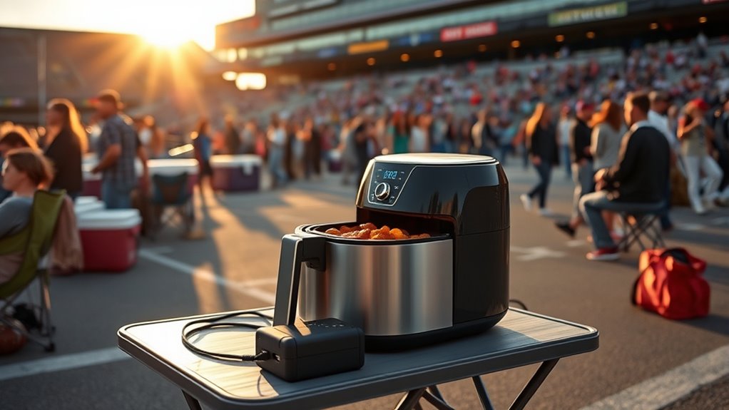 portable power solutions for cooking