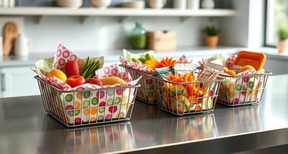 portion control with baskets