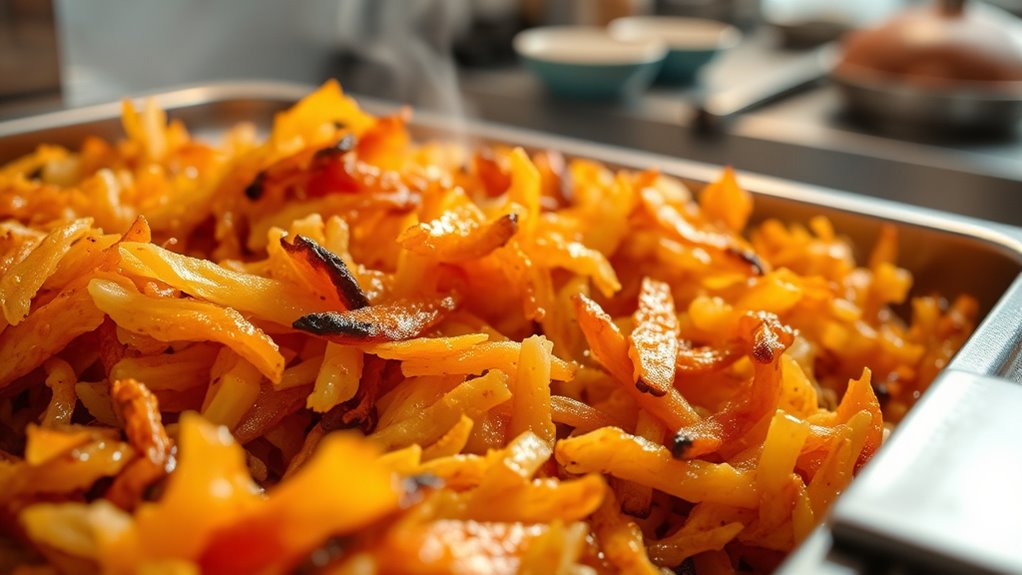 preserve probiotics during frying