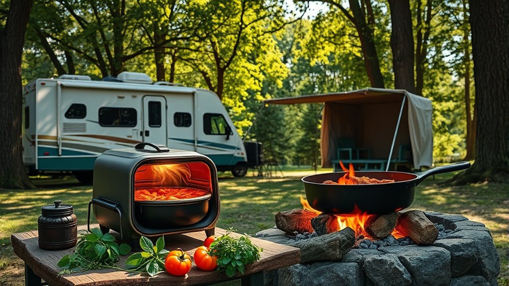 propane free outdoor cooking