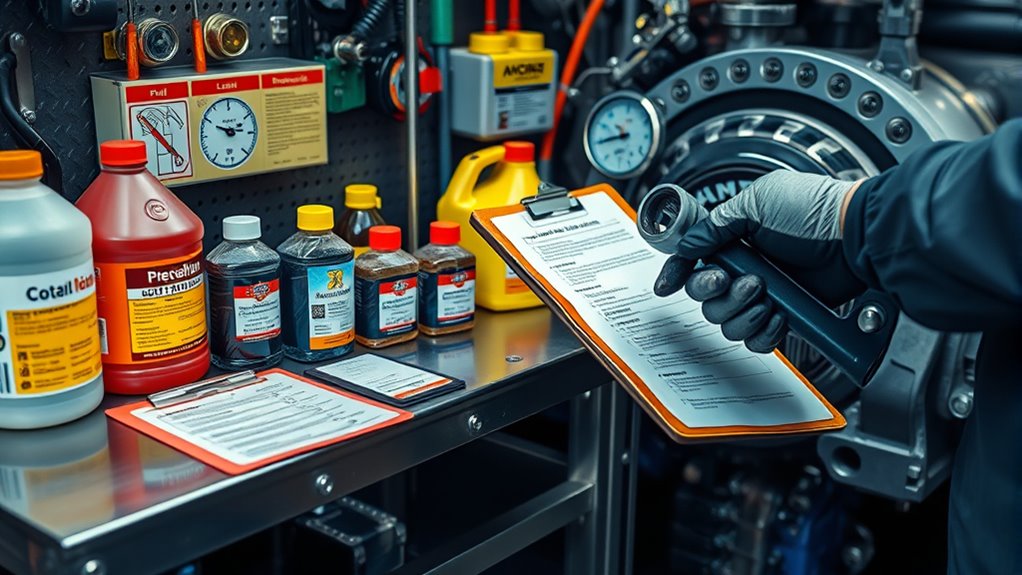 proper lubrication and fluid management