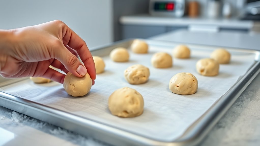 properly frozen thawed cookies