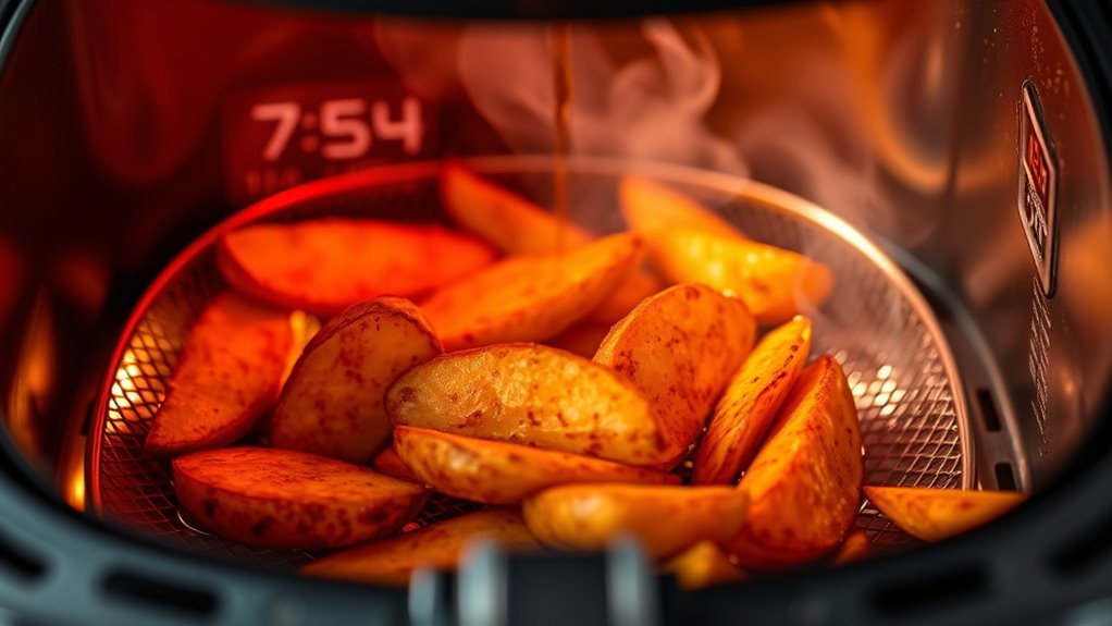 rapid consistent cooking temperature