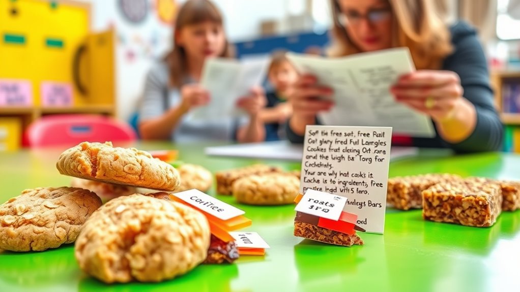 read labels for allergies