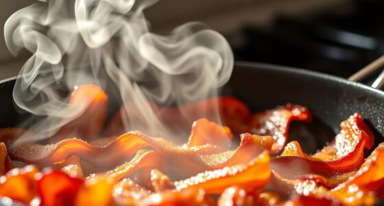 reduce smoke when frying