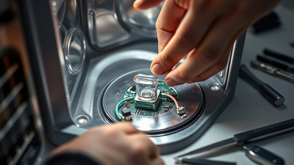 reset thermal fuse safely