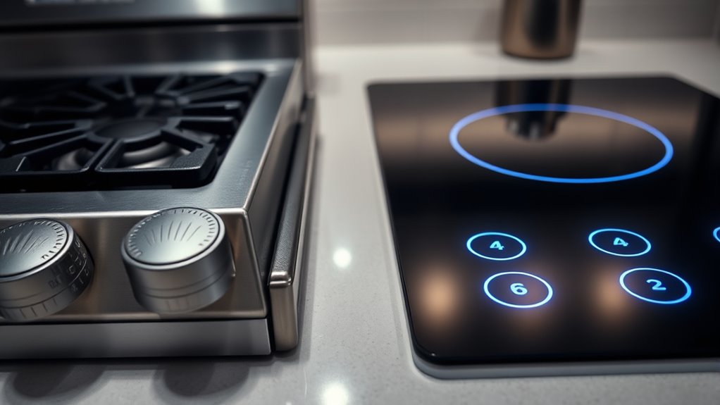 responsive tactile kitchen controls