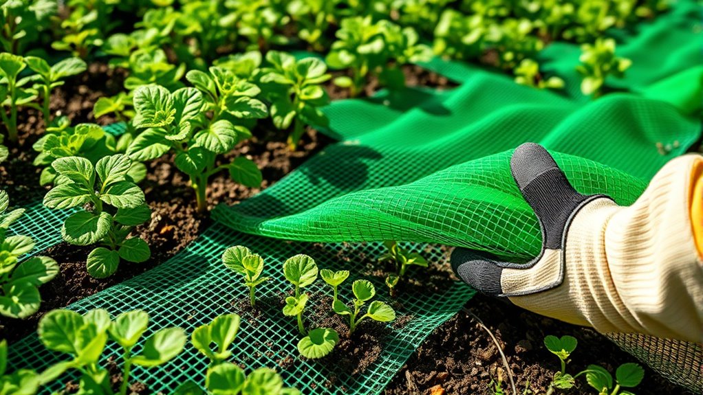 reusable weed control mats