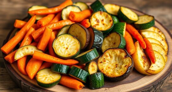 roasted low oxalate vegetables