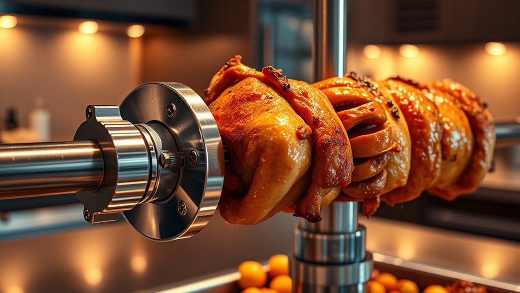 rotisserie kitchen space maintenance