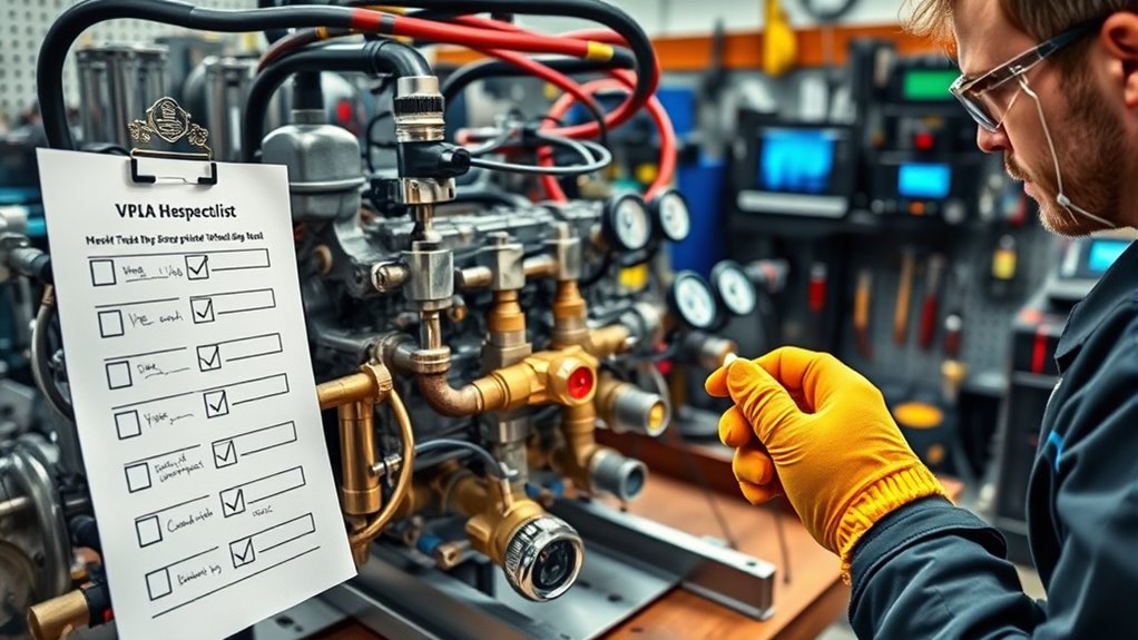 routine equipment inspection and maintenance