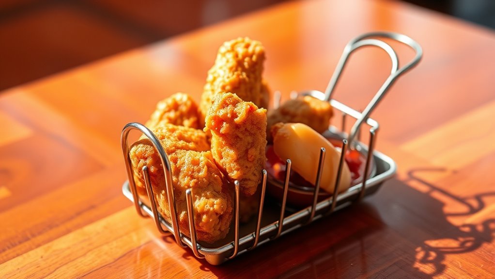 secure dip cook serve