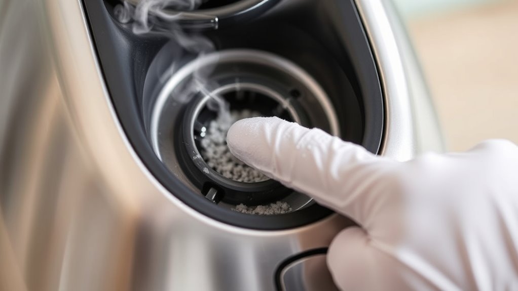 signs of mineral buildup