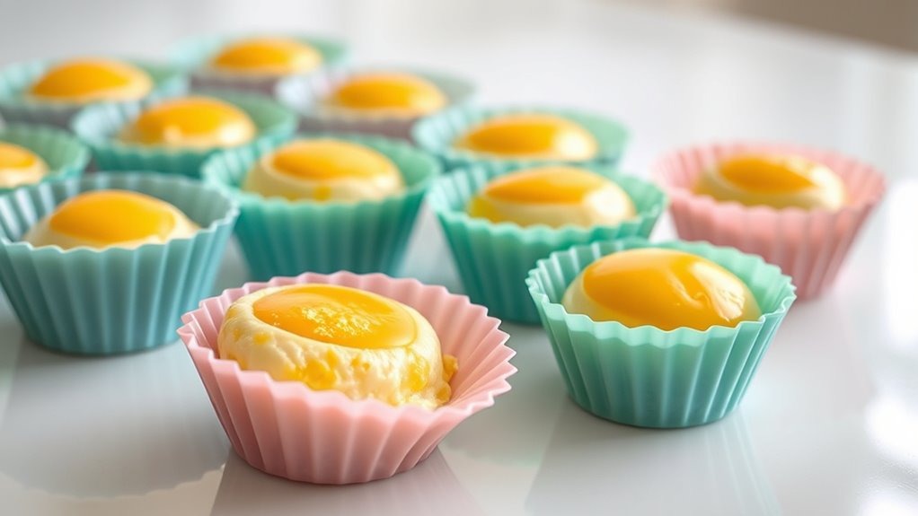 silicone cups quick egg bites