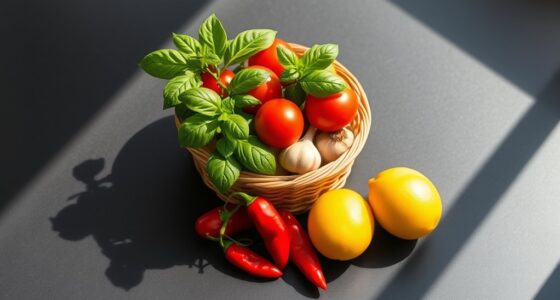 simple meal with five