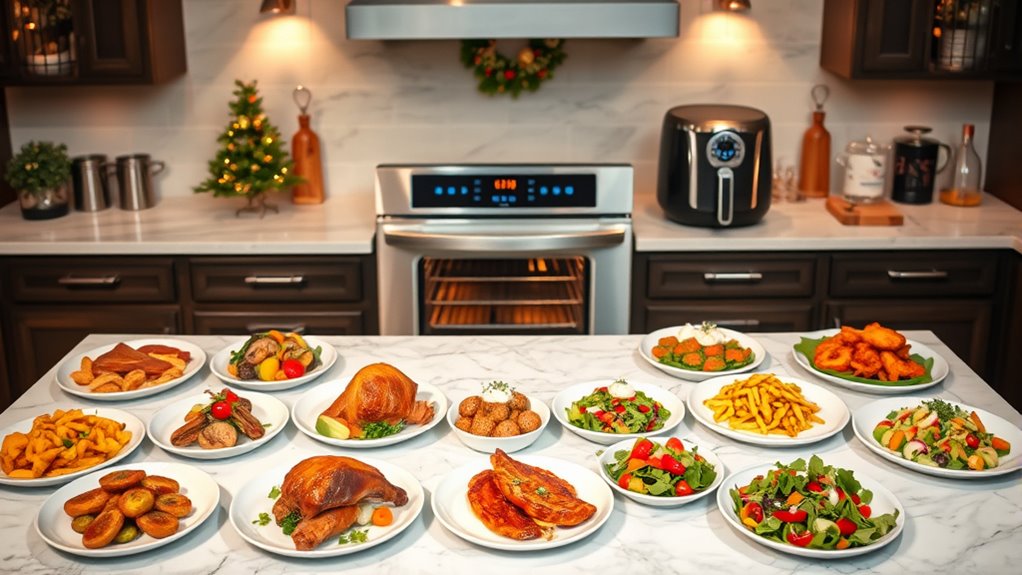 single oven air fryer 12 dishes