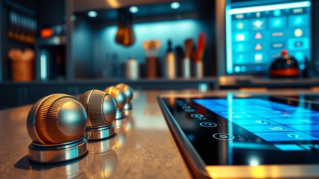 smart connected kitchen interfaces