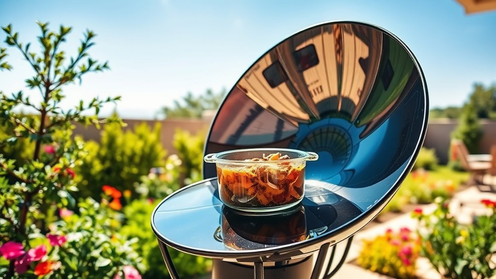 solar cooking daily routines