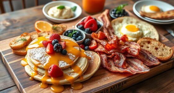 stylish brunch table decor