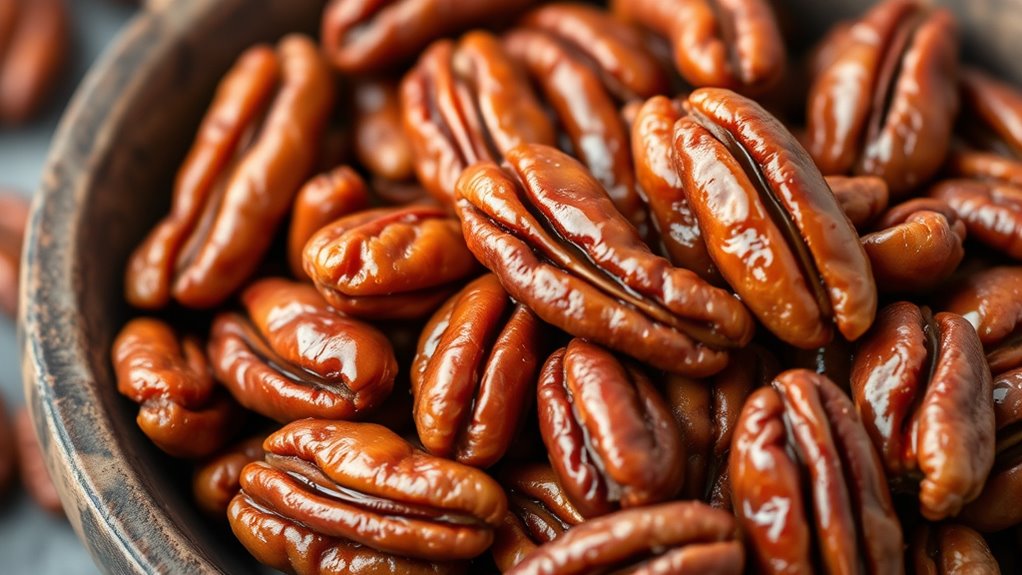 sweet roasted pecans minimal